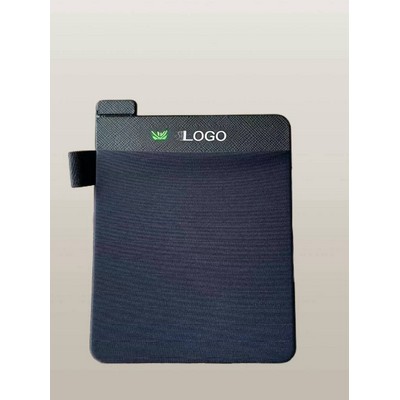 Stick-On Mouse Pouch & Laptop Storage Organizer