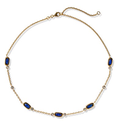 Jilco Inc Lapis Layering Necklace