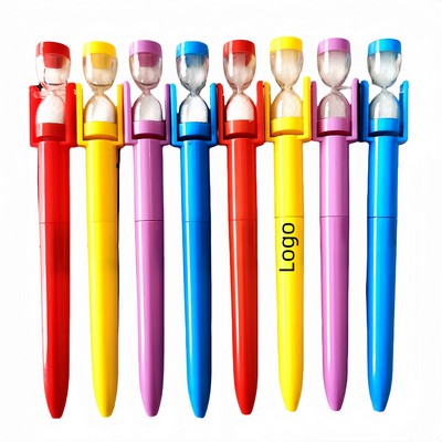 Hourglass Timer Ballpoint Pen