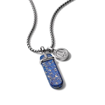 Bulova Jewelry Necklace: Lapis Pendant