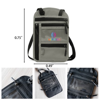RFID Travel Neck Pouch
