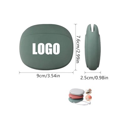 Silicone Earphone Storage Bag