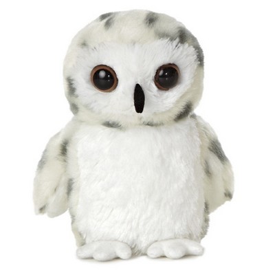 8" Snow Owl Stuffed Animal
