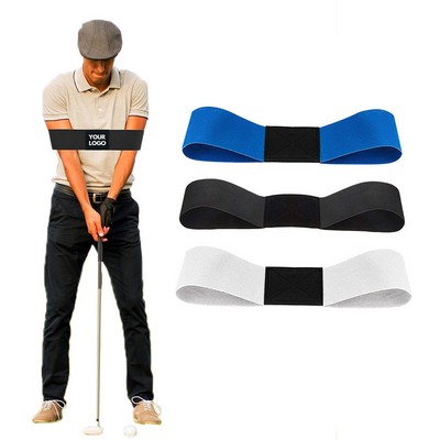 Custom Elastic Swing Posture Corrector Arm Band Posture Practice Tool for Golf Beginners
