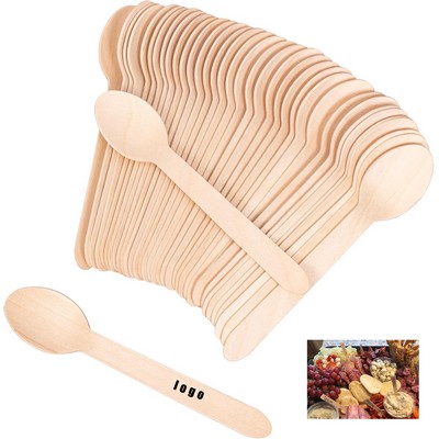 Disposable Wood Cutlery Spoons