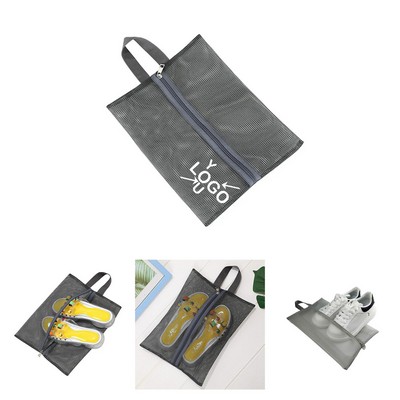 Mesh Zipper Tote for Sandals