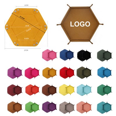 Folding Dice Tray Holder Storage Box - By Sea