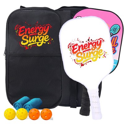 Fiberglass Pickleball Paddle Set-6pc