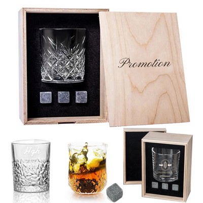 Custom Whiskey Glass Set