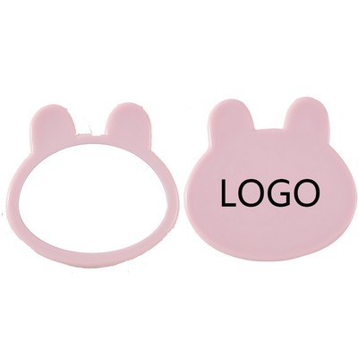 Rabbit Head Makeup Small Mirror