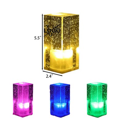 Wireless Crystal LED Night Lamp
