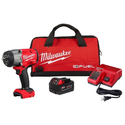 Milwaukee M18 Fuel 1/2" High Torque Impact Wrench w/Friction Ring Kit