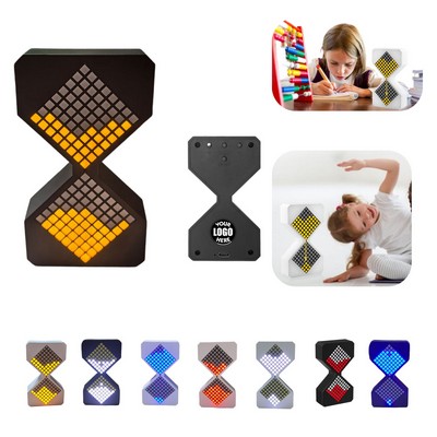 LED Digital Hourglass Gravity Sensing Timer