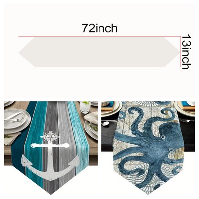 13 x 72" Custom Linen Dinner Mats Table Placemat