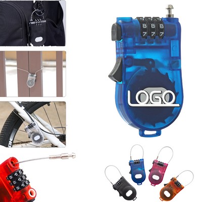 Scalable Steel Wire Rope Password Lock