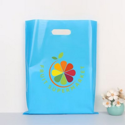 Reinforced Recyclable Plastic Handle Bag