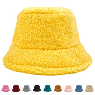 Lamb Wool Bucket Hat