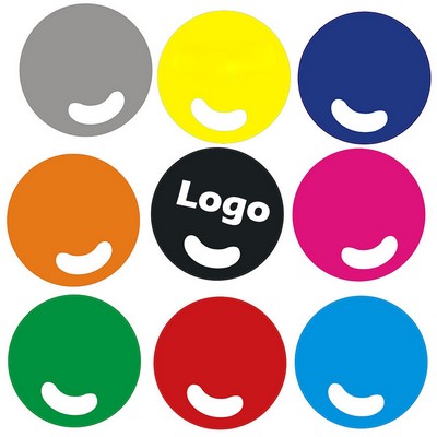 Round Plastic Hand Fan