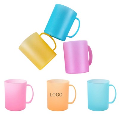 Household Plastic Water Cup with Handle