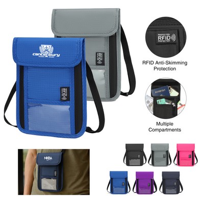 RFID-Protected Passport Holder/Pouch