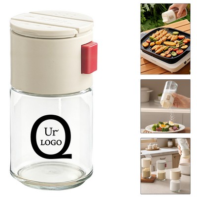 Mini Glass Jar Dispenser For Spice