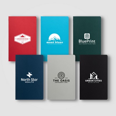 Rime FSC Paper Soft Cover Lined Notebook - A5 - Silkscreen