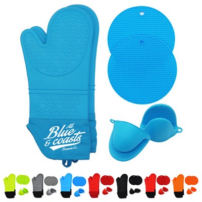 Ultimate Silicone Heat-Resistant Oven Gloves