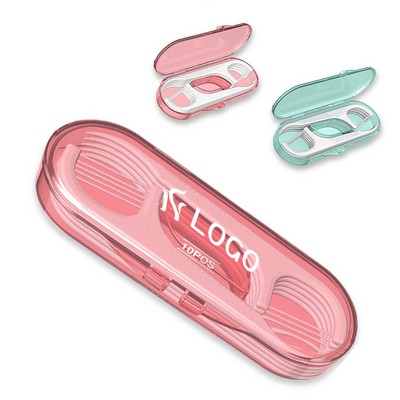 Portable Dental Floss Pick Case