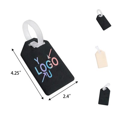 PVC Leather Travel Tags