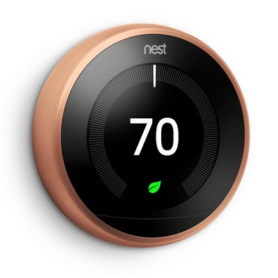 Google-Nest 3Rd Gen-Pro Thermostat - Copper