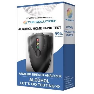 Health, Beauty & Fitness Analog Alcohol Breath Analyzer