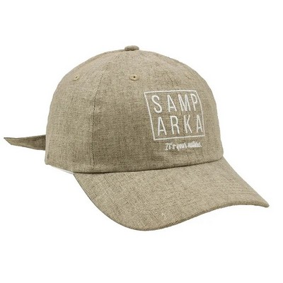 Custom 100% Hemp Baseball Cap