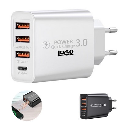 USB Multiport Fast Charging Power Adapter