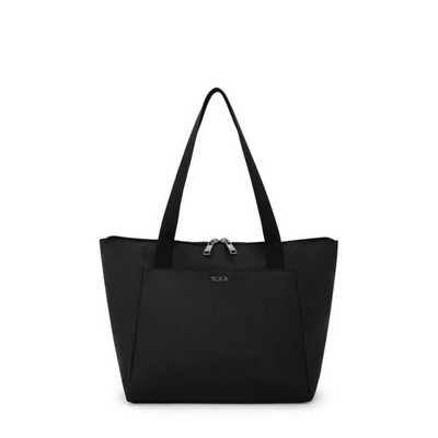 Tumi™ Black/Gunmetal Gray Voyageur Just In Case Small Tote Bag