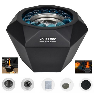 Diamond Shaped Fire Pit