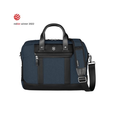 Architecture Urban2, Briefcase with 14" Laptop and 10'' Tablet Compartment, Blue/Black
