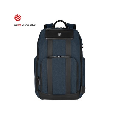 Architecture Urban2, Deluxe Backpack with 15'' Laptop and 10'' Tablet Compartment, Blue/Black