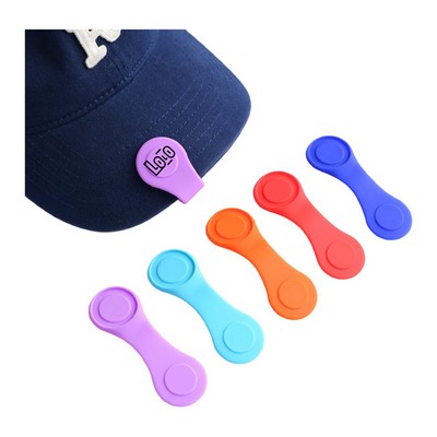 Magnetic Silicone Hat Clip