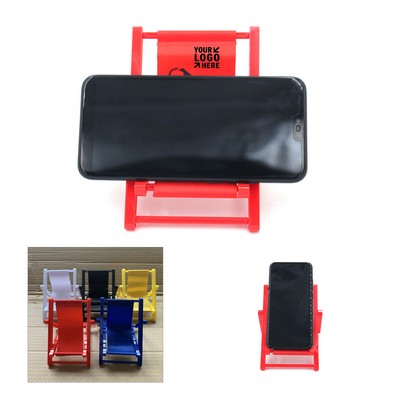 Plastic Chair Phone Holder