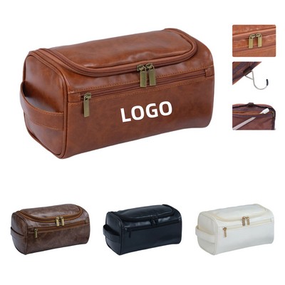PU Leather Travel Toiletry Bag