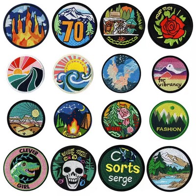 Custom 2'' Embroidery Label Patch