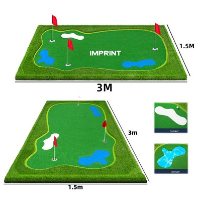 Custom Indoor Putting Green