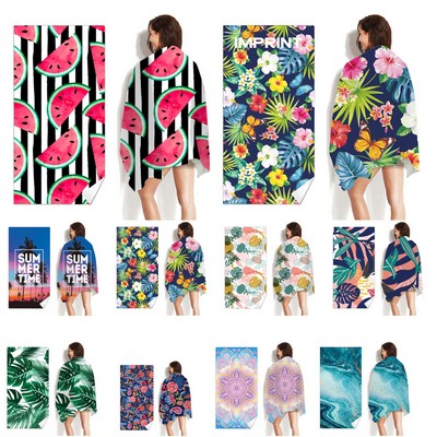 Animal Printed Beach Towel