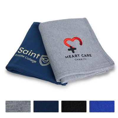290GSM Sweatshirt Throw Blanket 50" X 60"