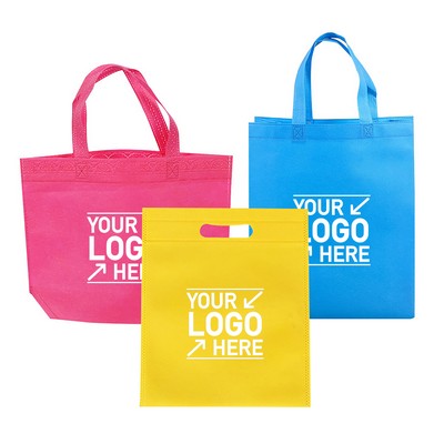 Eco-Friendly Thickened Custom Non-Woven Portable Shopping Tote Bag