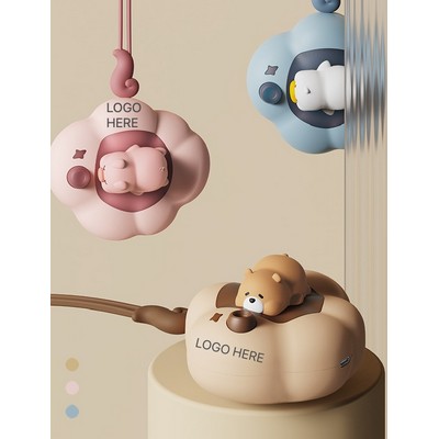 Cartoon USB Rechargeable Mini Hand Warmer & Night Light