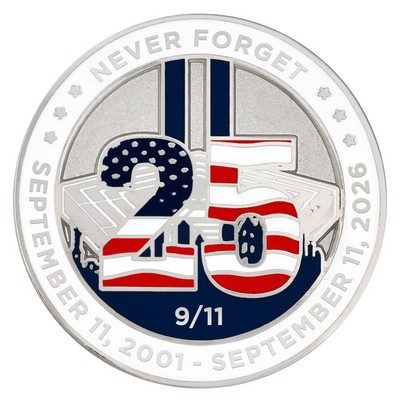 September 11th 25th Anniversary Pin