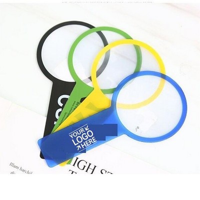 Circular Handheld Portable Visual AIDS PVC Magnifier