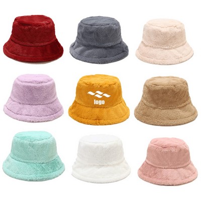 Adjustable Soft Plush Hat