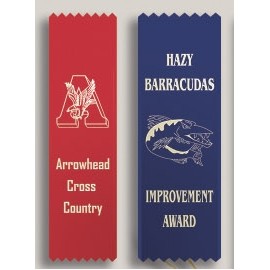 Custom Award Ribbon (2" x 10")